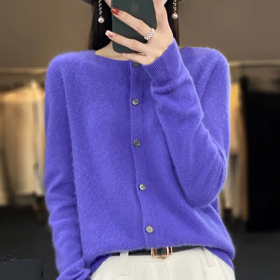 Agnes™ | Superkomfortabel Ullcardigan