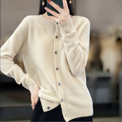 Agnes™ | Superkomfortabel Ullcardigan