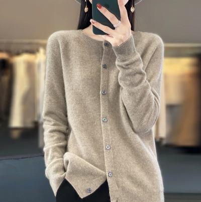 Agnes™ | Superkomfortabel Ullcardigan