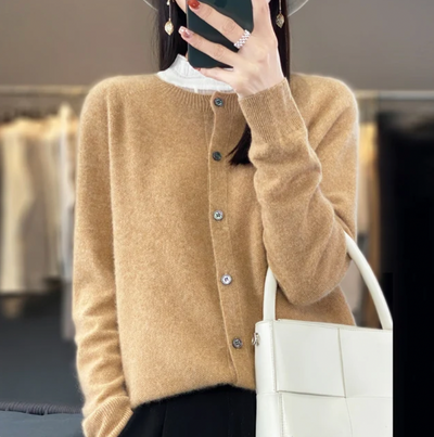 Agnes™ | Superkomfortabel Ullcardigan